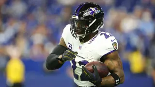 Henry's Week 1 Hat Trick Elevates Him to No. 3 on NFL All-Time Rushing TD List