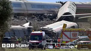 Spain declares national mourning after signaling error causes deadly train collision