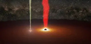 First Image Captures Two Supermassive Black Holes Dancing in OJ287