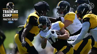 Opening Pads Bring Pace to Life at Training Camp