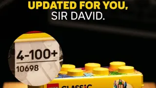LEGO Extends Its Age Range to 100+ in Honor of Attenborough's Centennial