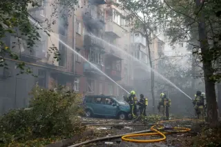 Putin's Birthday Gift: Russia's 'Vile' Barrage Kills 32 in Ukraine