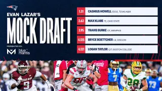 Patriots 2026 Mock Draft: Lazar’s Final 7-Round Plan With Brown Trade Buzz