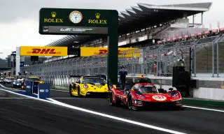 Alpine Leads Dry Fuji Practice as Ferrari Bets on Rain to Level Field