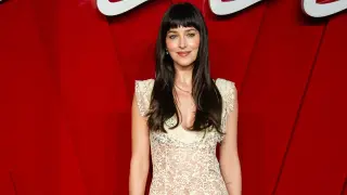 Dakota Johnson Channels Gothic Sensuality in Sheer Lingerie for 'Verity' London Premiere