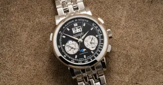 Lange Returns to Platinum Bracelets with 50-Piece Datograph Perpetual