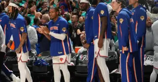 KAT Sparks Knicks to Road-Game 1 Win in Finals