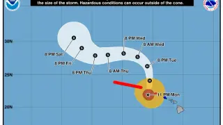 Hurricane Lowell Keeps Hawaii on Edge With Flooding Rain and Strong Winds