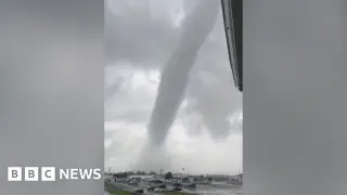 Tornadoes touch down across New York and Delaware, sparking outages