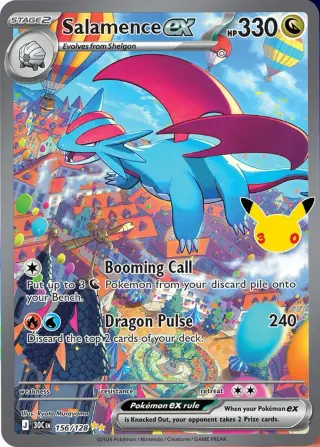 30th Celebration Unveils New Illustration Rares for Morpeko, Maushold, Moltres ex, and Salamence ex