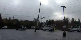 Pole-top fire forces Highway 26 closure and MAX disruptions in Portland