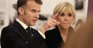 Brigitte Macron denies row was sparked by Macron's messages to actress Golshifteh Farahani