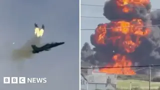 RAF Hawk T2 crashes in Anglesey after pilots eject; training paused
