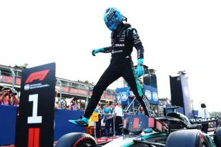 Russell Secures Career-Best Pole Margin as Antonelli Crashes Out in Baku