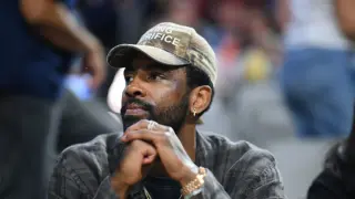 Kyrie Irving Offers to Cover Azeez Al-Shaair's Eye-Black Fine