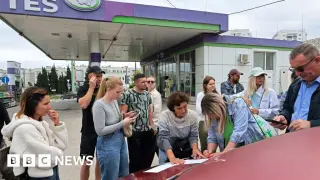 Ukraine strikes choke Russia's fuel lifelines in Crimea