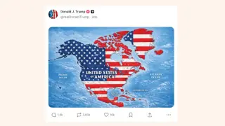 Iceland protests Trump map showing US flag over its territory
