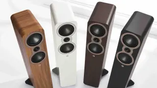 Q Acoustics 3040c brings flagship tech to a compact, affordable floorstanding speaker