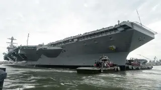 Ford-Class Carrier to Export Power to Shore Base in Norfolk Test