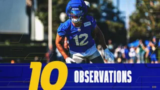 Stafford Shines on Day 2 as Rams Camp Highlights Nacua, Adams and Cornerback Duels