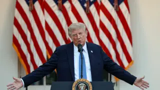 Trump crowns himself at the top of a revised presidential ranking