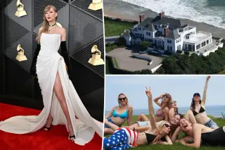 Rhode Island bash fuels wedding buzz for Swift and Kelce