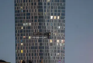 Drone hits luxury Moscow tower days before Victory Day parade