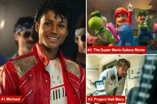 Michael Jackson biopic moonwalks to No. 1 with near $40M debut