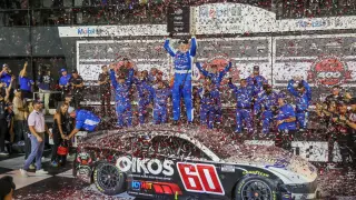 Preece Wins OT Thriller at Daytona to Clinch Cup Playoff Bid