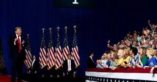 Trump’s Shadow Shapes the GOP Midterm Playbook