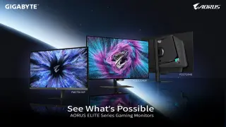 Gigabyte Unveils AORUS ELITE Monitors: OLED and 5K Mini LED for Pro Gaming