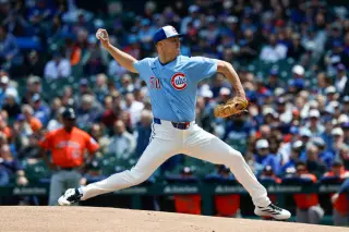 Taillon exits with left hamstring strain as Cubs' rotation faces another setback