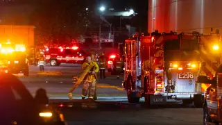 Chatsworth Tragedy: NBC4 Helicopter Crashes Over LA Bus Scene