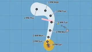 Hurricane Lowell Holds at Cat 4 as Kauaʻi Braces for Monday Tropical-Storm Conditions
