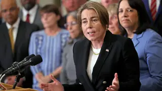 Massachusetts Woman Keeps State Presence Alive at National Fair Amid Boycott