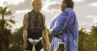 David Lee Roth Surprises Coachella with Jump and a Witty Backstage Chat
