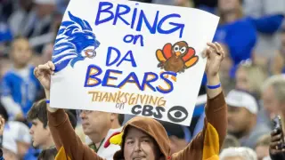Lions to Host Bears on Thanksgiving in 2026