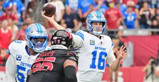Lions seek bounce-back against Cardinals as Gibbs chases historic rushing mark