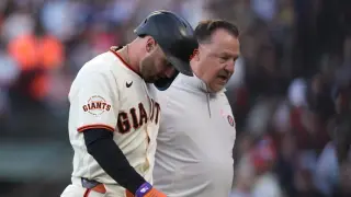 Giants' Casey Schmitt sidelined by torn left meniscus, hits 10-day IL