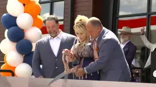 Dolly Parton Surprises Fans at Tennessee Travel Stop Grand Opening