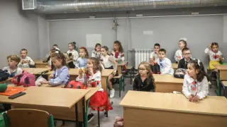 Kyiv’s new school year goes underground amid ongoing Russian strikes
