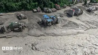 Earthquake-triggered flood leaves hundreds missing near Nepal-Tibet border