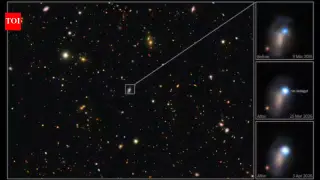 X-ray shock breakout marks the death of a 30-solar-mass star, tracked for months