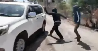 Masked settlers assault NBC team and Palestinian woman in West Bank village