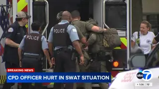 SWAT operation in Albany Park leaves four injured, including Chicago police officer