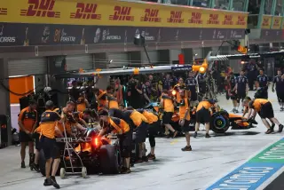 McLaren Sprint Crash Costs Eight Points, Sparks Team Tension