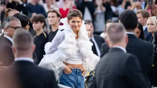 Zendaya Makes Surprise Appearance at Nephew's High School Football Game in Folsom