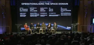 Deterrence in Space: Saltzman urges credible force to keep orbit peaceful