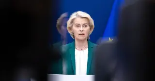 Von der Leyen reverses course to attend Carney’s Strasbourg address