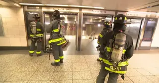 LIRR service paused at Penn Station after East River Tunnel fire